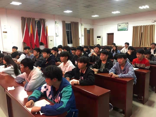 项城中专召开2021年学生会换届选举暨纳新选拔大会